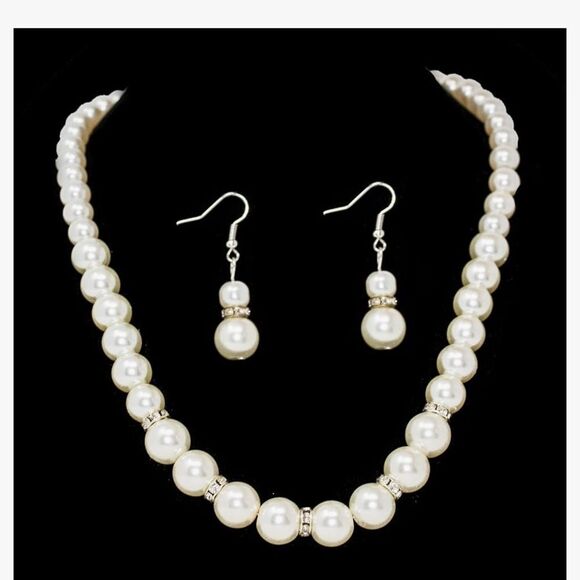 Fascinator Orange /Black Fascinator with Gloves and Pearl Jewelry Set hat - Picture 5 of 9